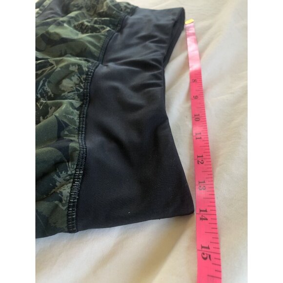 Old Navy Active Tropical Active Shorts Womens S Green Inner Liner Activewear - Picture 6 of 8